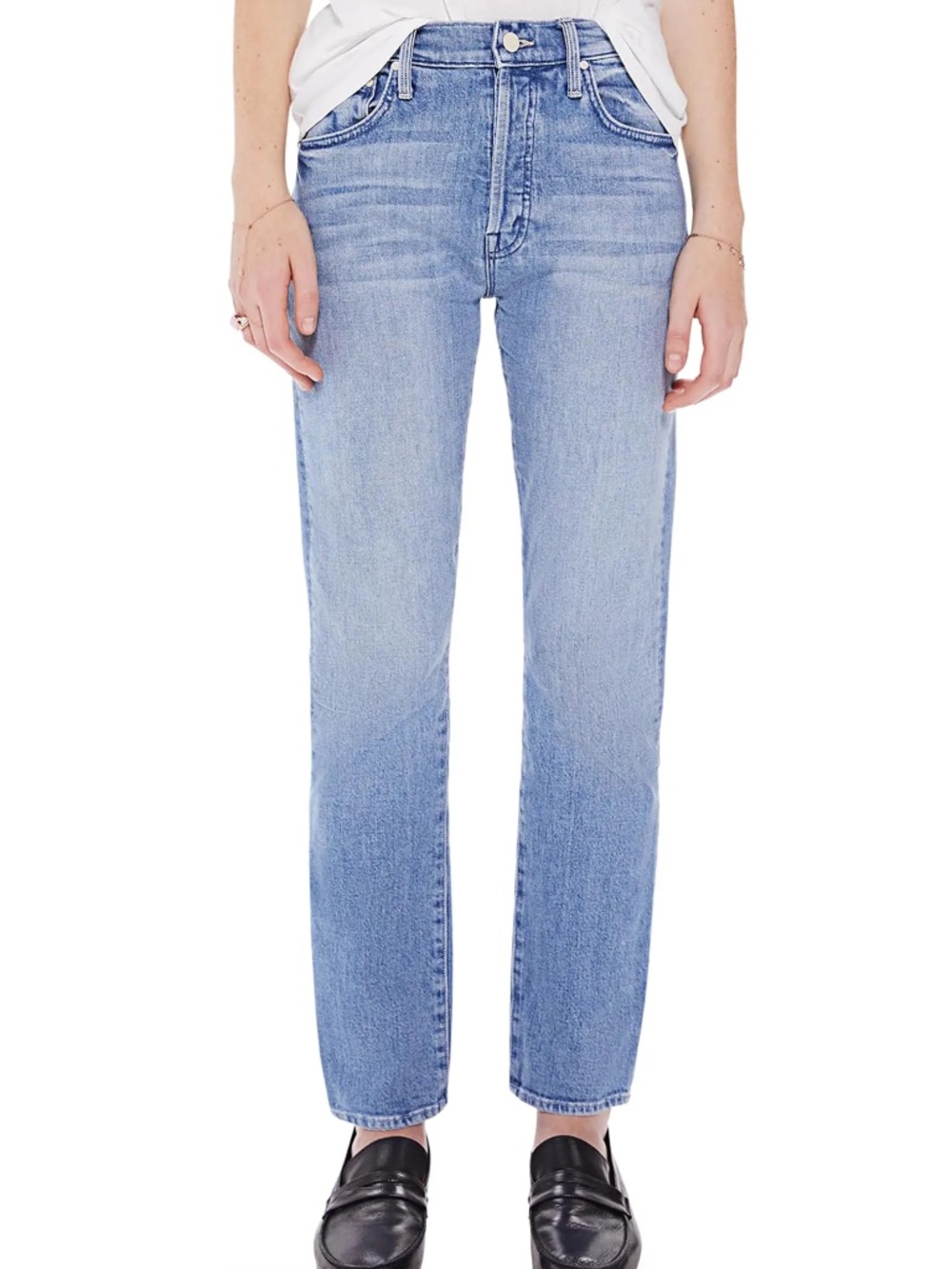 MOTHER The High Waisted Hiker Hover Jeans – Herbal Remedy – Size 25